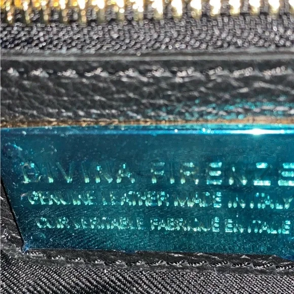 🆕 DIVINA FIRENZE 🇮🇹 Black Leather Leopard Fur Flap Shoulder/Crossbody Bag - Picture 9 of 15